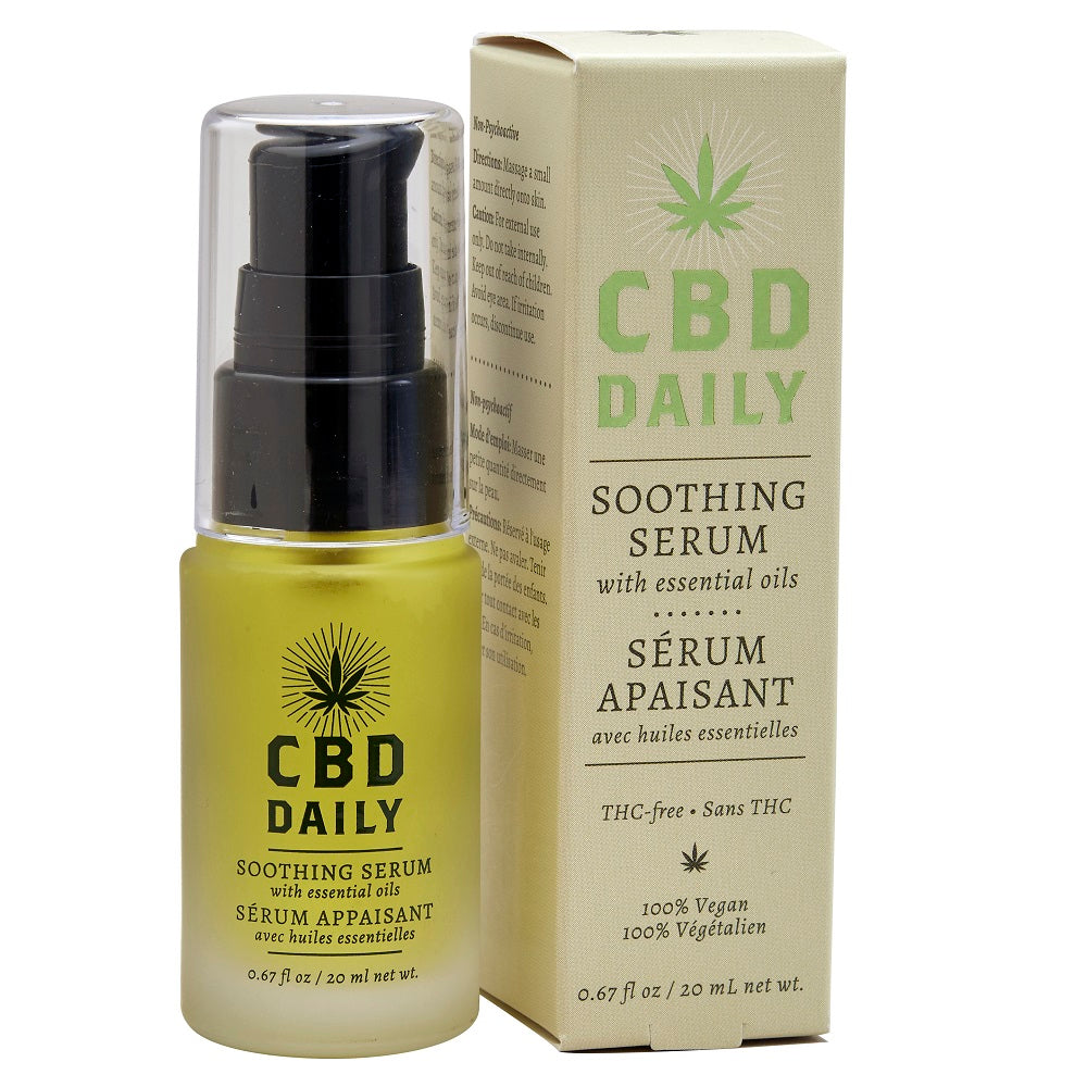 Earthly body cbd daily soothing serum original strength 20ml - sexual enhancers peaches and screams