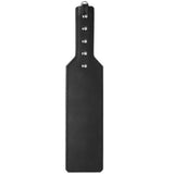 Electrastim black electro leather sex paddle 13.25 inch - peaches and screams