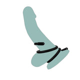 Electrastim recoil flexible erotic electrode - erotic electrostimulation peaches and screams