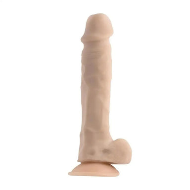Evolved 6.5 - inch Rubber Flesh Pink Realistic Dildo With Suction Cup - Peaches and Screams