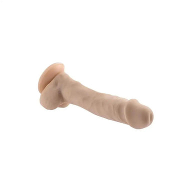 Evolved 6.5 - inch Rubber Flesh Pink Realistic Dildo With Suction Cup - Peaches and Screams
