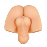 Evolved rubber realistic flesh pink male masturbator - peaches and screams
