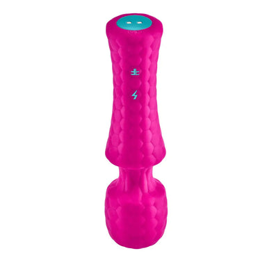 Femmefunn Silicone Pink Rechargeable Massage Wand Vibrator - Peaches and Screams