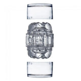 Fleshlight clear real feel masturbator sleeve 4.4 inch - peaches and screams