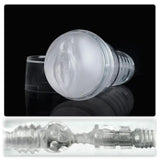 Fleshlight ice lady 10 inch crystal textured vagina - peaches and screams
