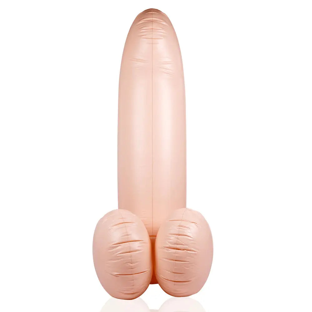 Giant 55 inch blow up dick inflatable party prop - peaches and screams