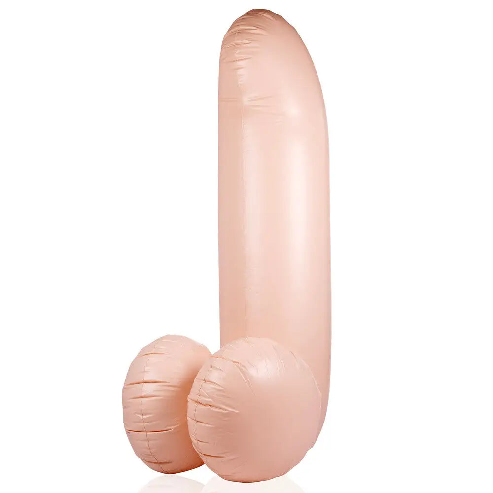 Giant 55 inch blow up dick inflatable party prop - peaches and screams