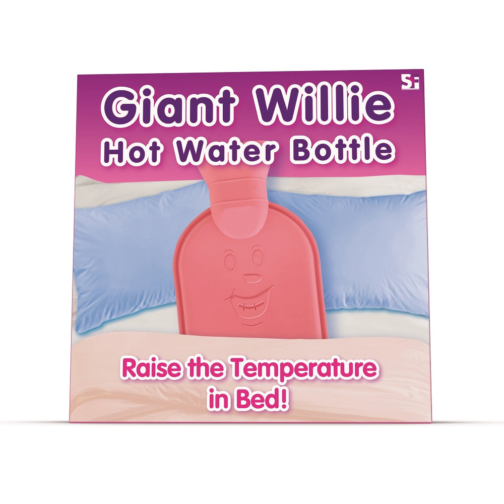 Giant willie hot water bottle - fun and games peaches and screams