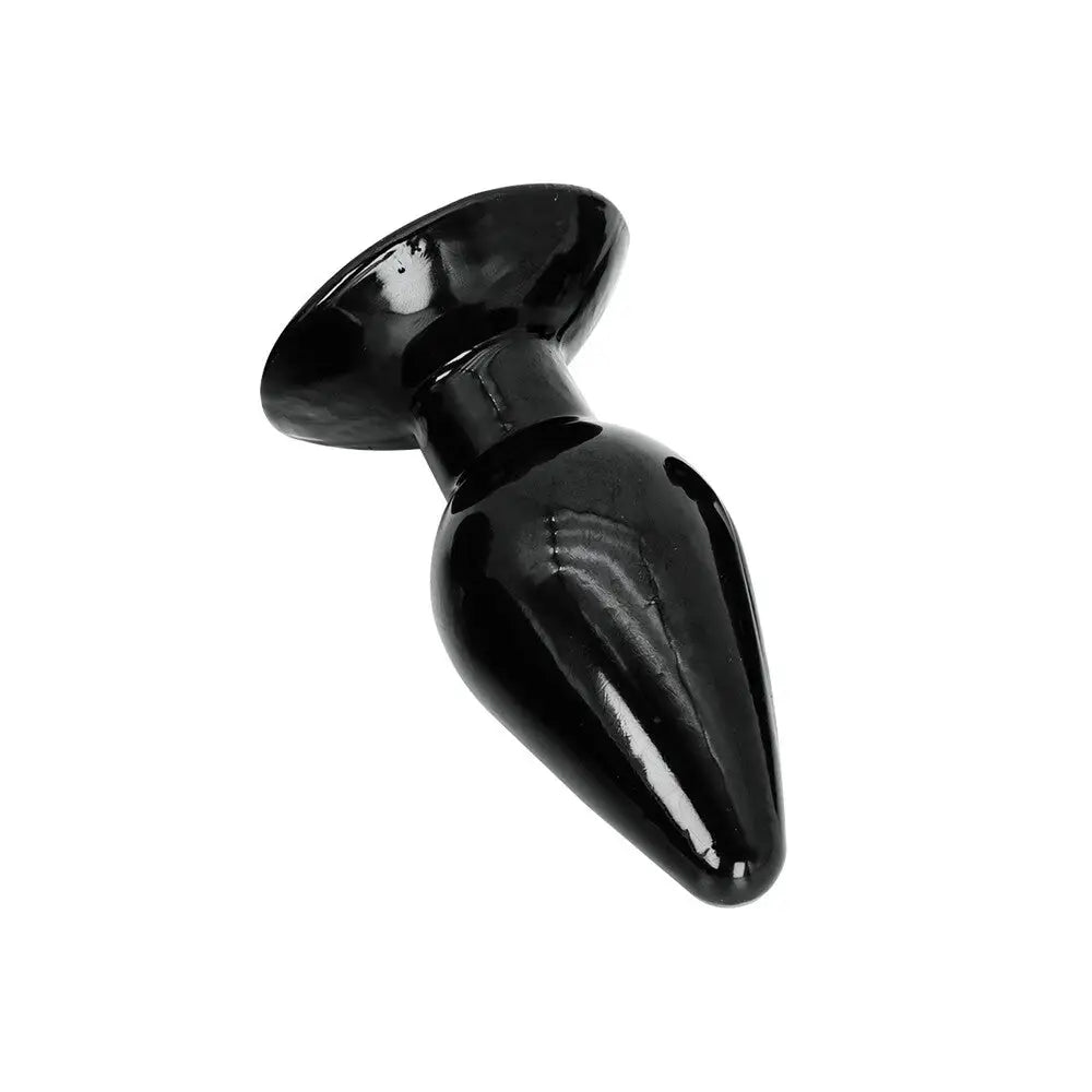 Hidden desire extreme butt plug medium 4.3 inch suction base - peaches and screams