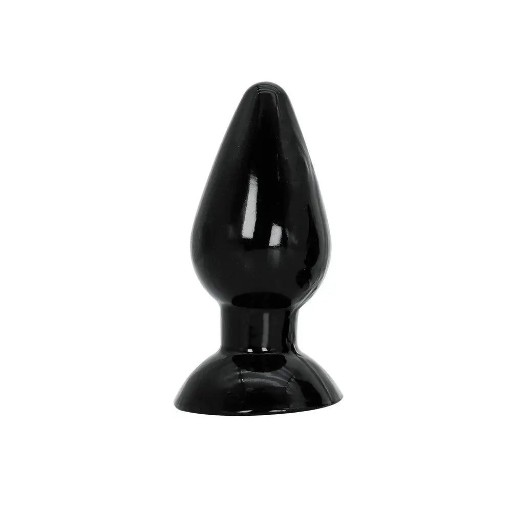 Hidden desire extreme butt plug medium 4.3 inch suction base - peaches and screams