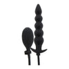 Hidden desire extreme inflatable ribbed plug for anal play - peaches and screams