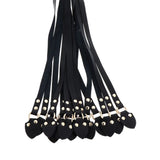 Hidden desire masters leather catonine studded whip - peaches and screams