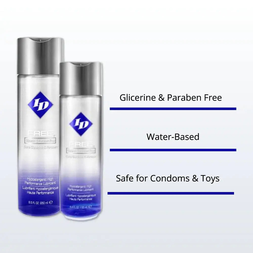 Id lube free hypoallergenic water based lubricant 30ml - peaches and screams