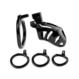 Impound curfew cock cage with base ring - chastity cages peaches and screams