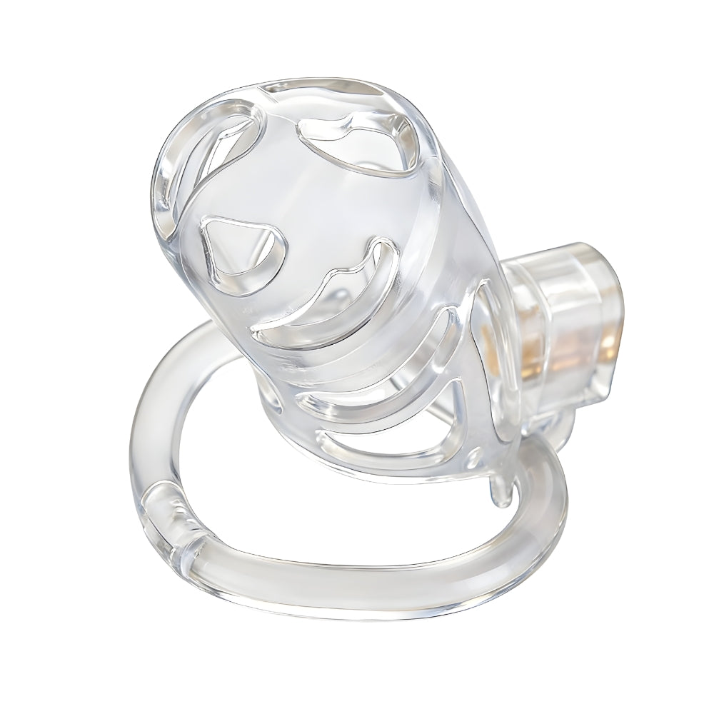 Impound vanguard chastity cage with base ring - chastity cages peaches and screams