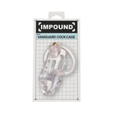 Impound vanguard chastity cage with base ring - chastity cages peaches and screams