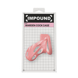 Impound warden cock cage with base ring - chastity cages peaches and screams