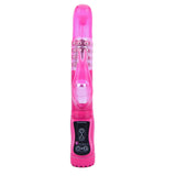Jessica rabbit g spot vibrator slim shaft metal beads - peaches and screams