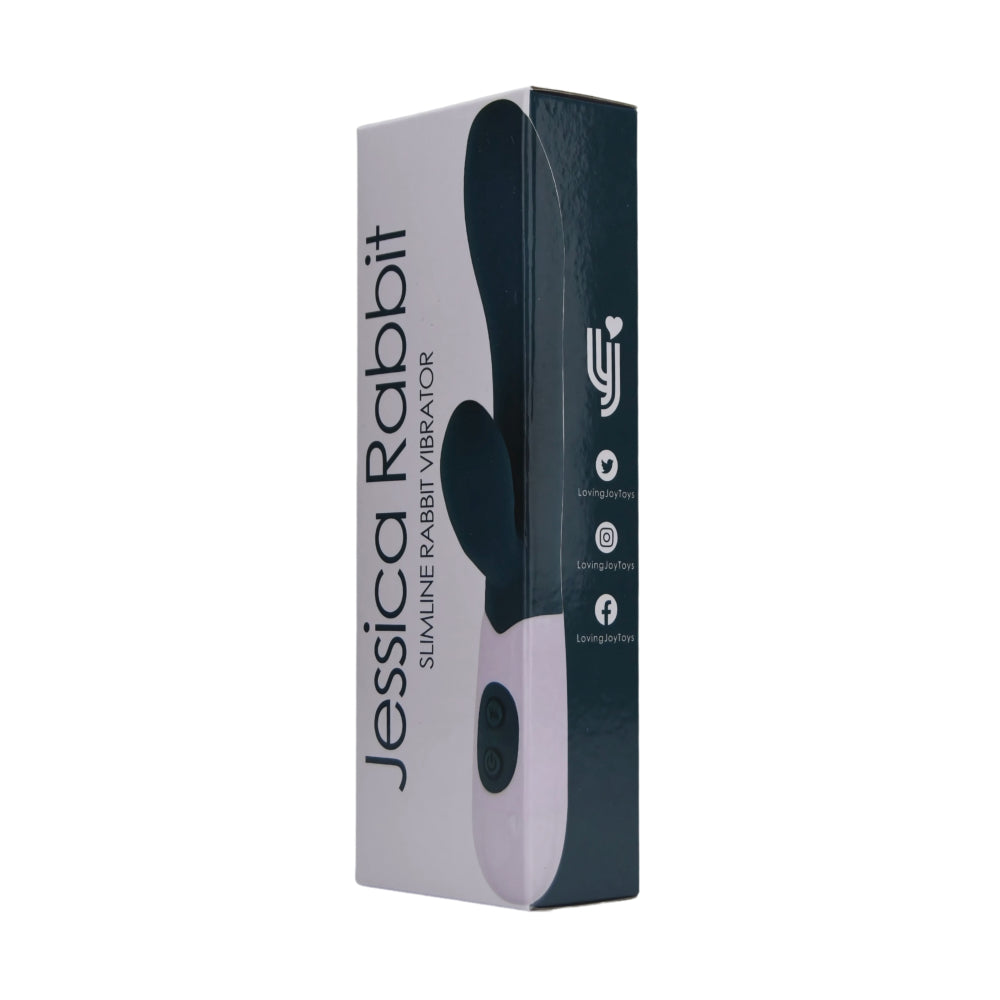 Jessica rabbit slimline rabbit vibrator - rabbit vibrators peaches and screams