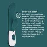 Jessica rabbit slimline rabbit vibrator - rabbit vibrators peaches and screams