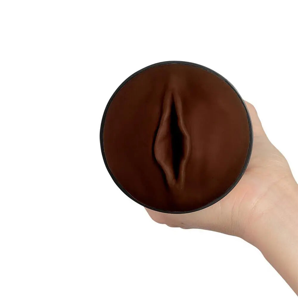 Kiiroo realistic feel flesh brown vagina stroker - peaches and screams