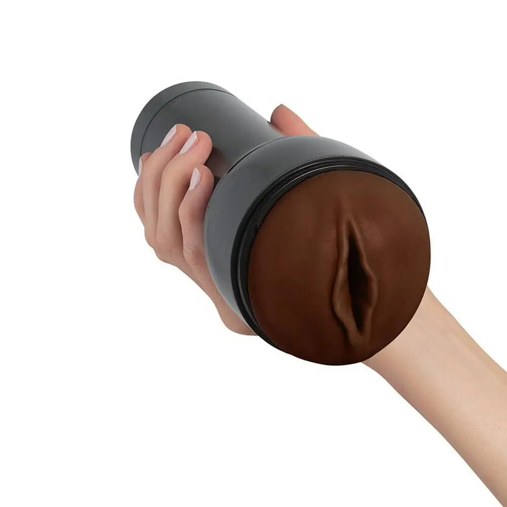 Kiiroo realistic feel flesh brown vagina stroker - peaches and screams