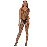 Lace by lj crochet bodystocking black - peaches and screams