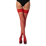 Lace by lj rhinestone fishnet thigh high stockings - peaches and screams