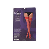 Lace by lj rhinestone fishnet thigh high stockings - peaches and screams