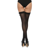 Lace by lj thigh high stockings with bow - peaches and screams