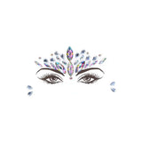 Le desir dazzling crowned face bling sticker accessory - peaches and screams