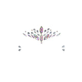 Le desir dazzling crowned face bling sticker accessory - peaches and screams