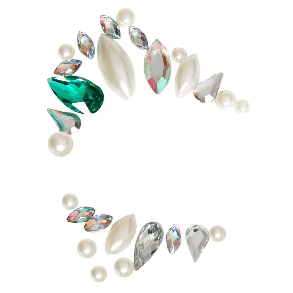 Leg avenue arista eye jewels sticker for festival glamour - peaches and screams