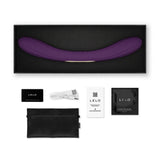 Lelo boomerang dual ended purple vibrator - g-spot vibrators peaches and screams