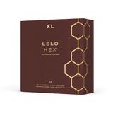 Lelo hex condoms respect xl 36 pack - condoms peaches and screams