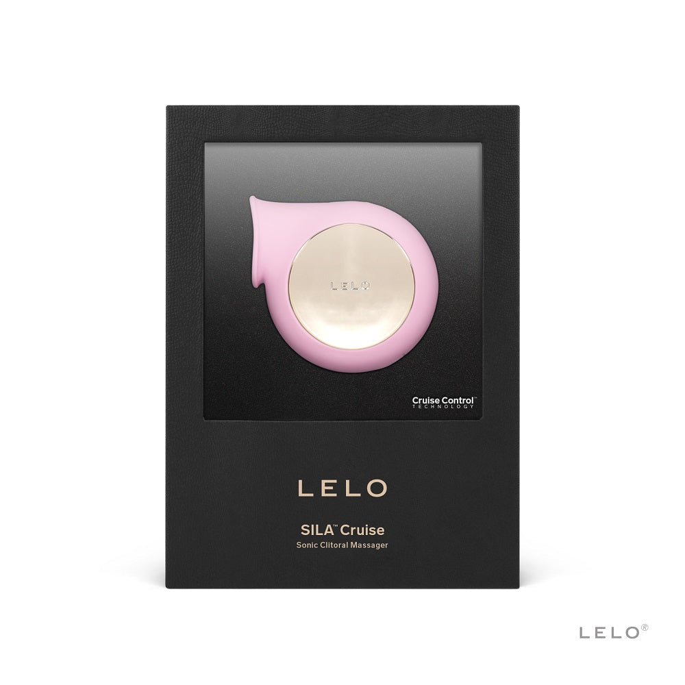 Lelo sila cruise pink clitoral suction massager - suction vibrators peaches and screams
