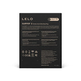 Lelo surfer 2 unisex anal vibrating plug cyber purple - butt plugs peaches and screams