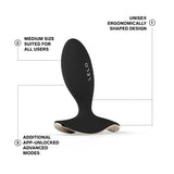 Lelo surfer 2 unisex anal vibrating plug cyber purple - butt plugs peaches and screams