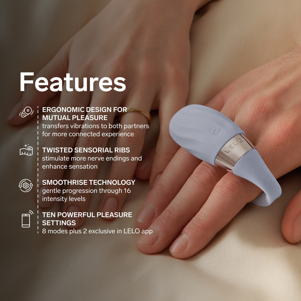 Lelo tiani twist couples massager lavender - g-spot vibrators peaches and screams