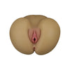 Lovetoy flesh pink rubber no. 3 dual entry masturbator - peaches and screams