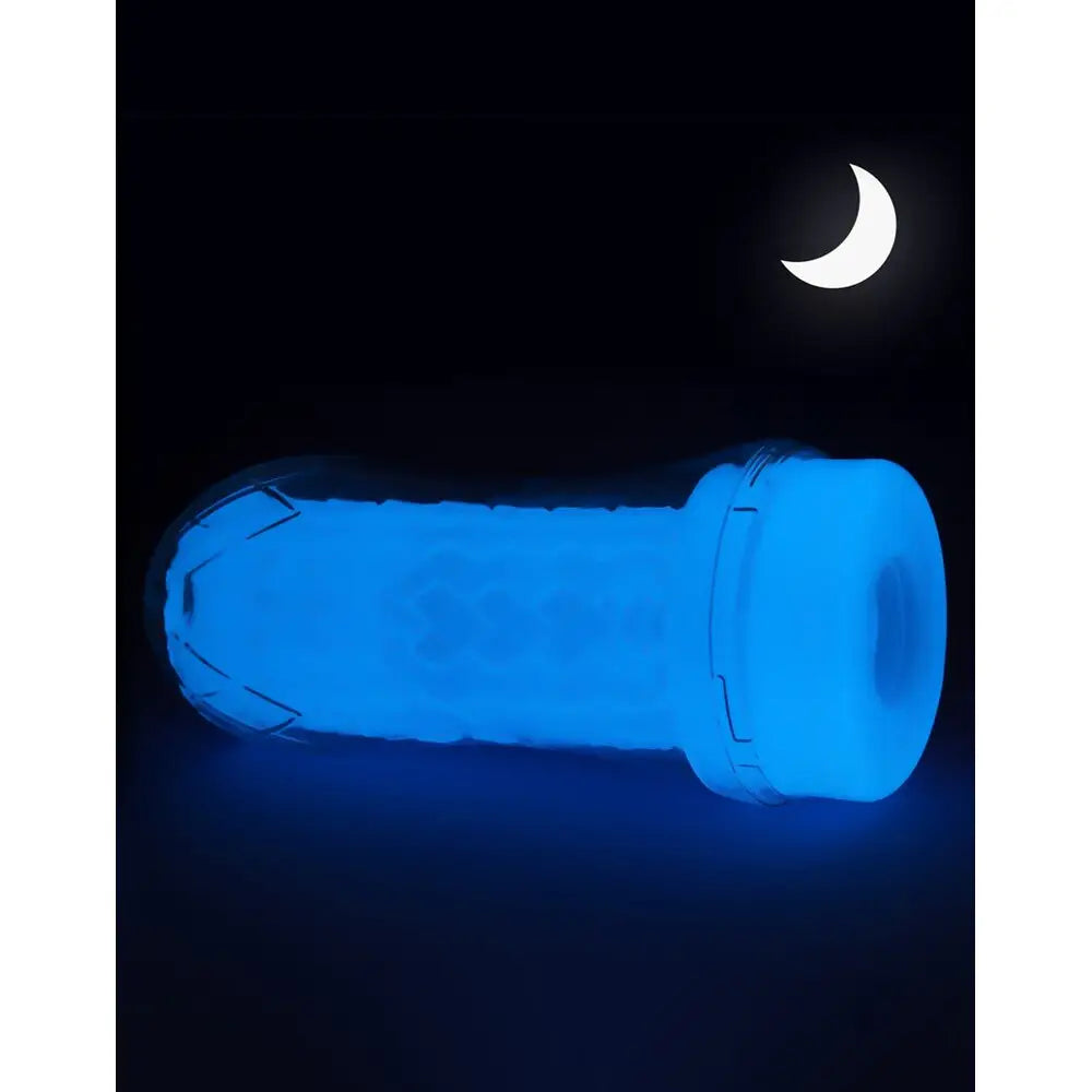 Lovetoy glow in the dark stealth masturbator for men - peaches and screams