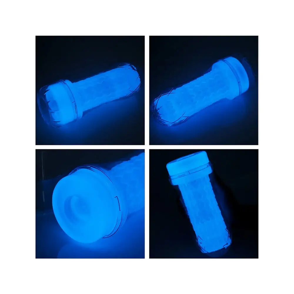 Lovetoy rubber glow in the dark stealth male masturbator - peaches and screams