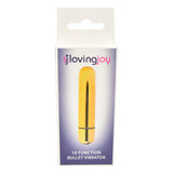 Loving joy 10 function gold bullet vibrator - bullet vibrators peaches and screams