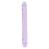Loving joy 12 inch double dildo purple - double ended dildos peaches and screams
