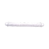 Loving joy 15 inch double ended dildo clear - double ended dildos peaches and screams