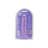 Loving joy 6 inch suction cup dildo purple - dildos peaches and screams
