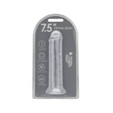 Loving joy 7.5 inch suction cup dildo clear - dildos peaches and screams