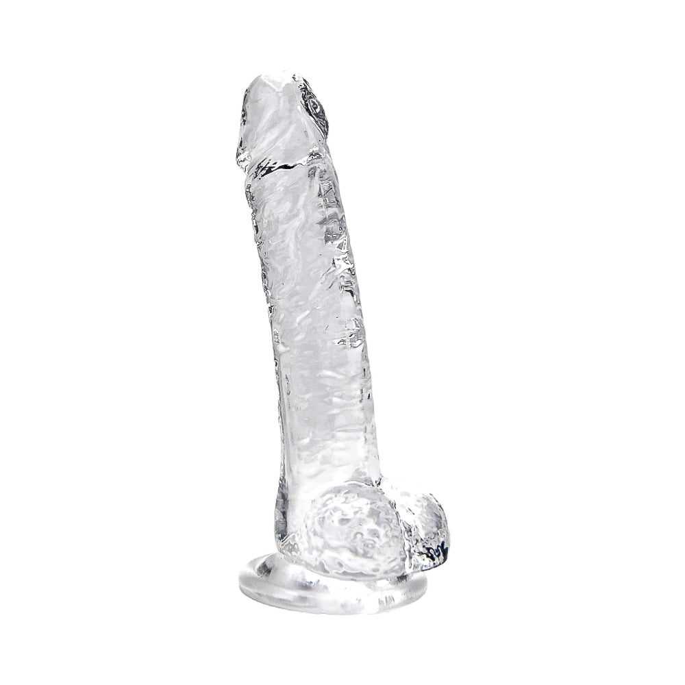 loving-joy-7-inch-dildo-with-balls-clear