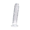 Loving joy 8.5 inch suction cup dildo clear - dildos peaches and screams
