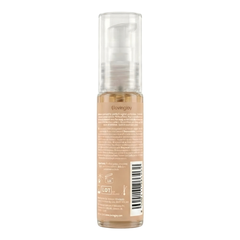 Loving joy chocolate flavoured lubricant 30ml - lubricant peaches and screams